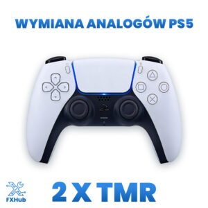Wymiana Analogów PS5 na TMR z efektem Halla